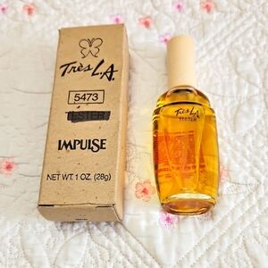 Vintage Prince Matchabelli Tres LA Impulse Spray Perfume 1oz Tester Discontinued